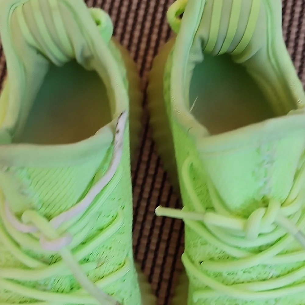 Yeezy Boost Vibrant Lime Kids Sneakers Male/Female US Size 1